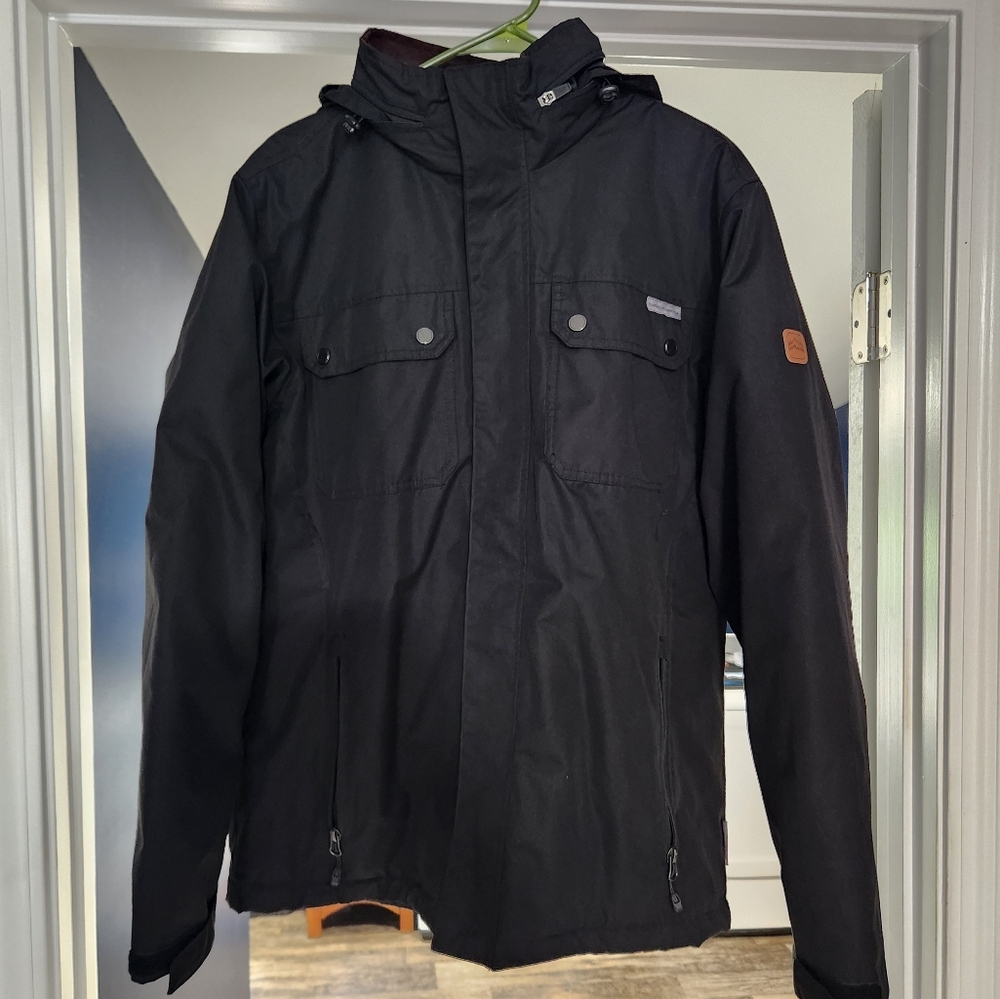 Rugged Elements Black Jacket Medium NWOT